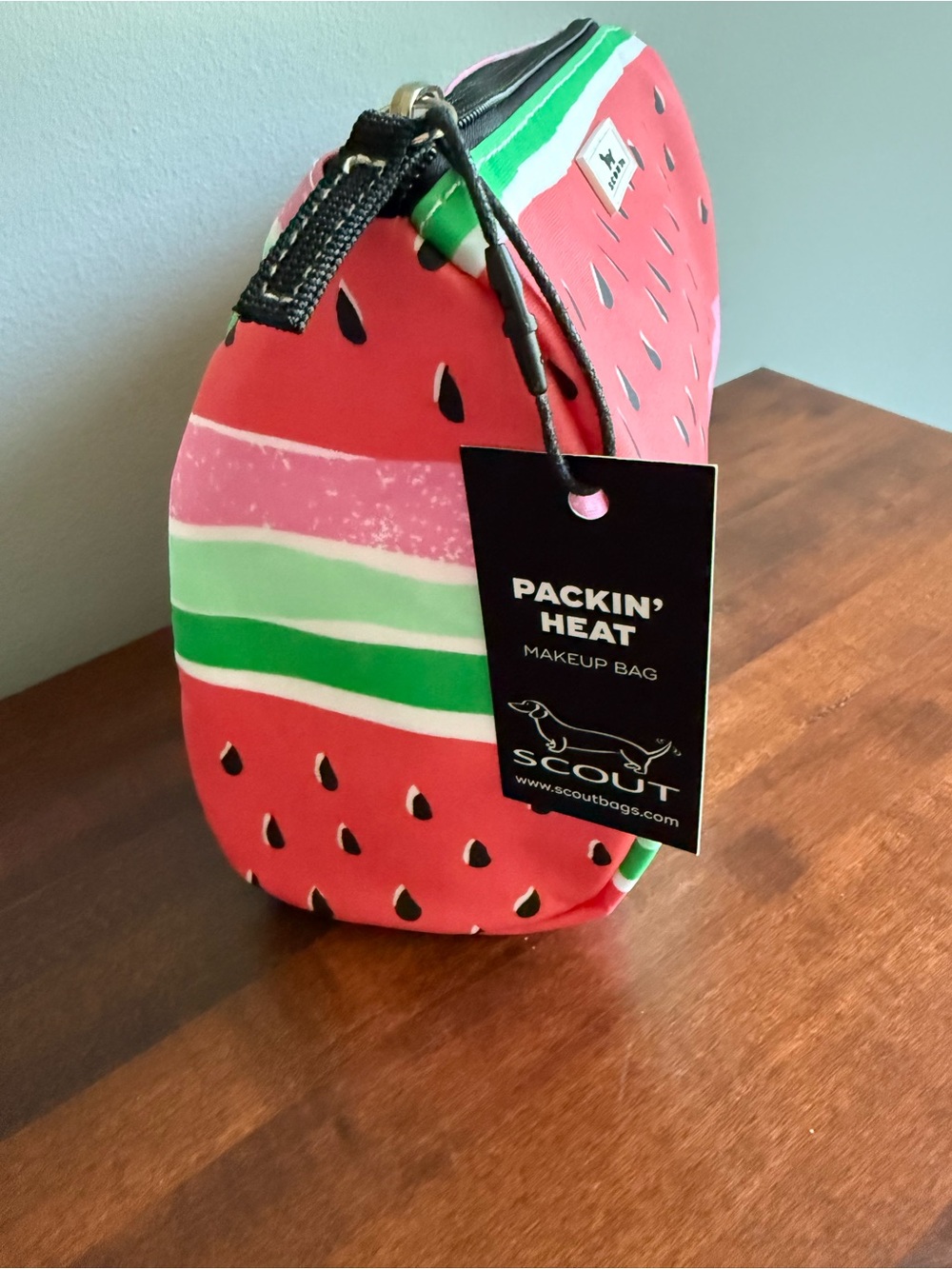 SCOUT Packin’ Heat Makeup Bag-Melondramatic - Picture 3 of 8